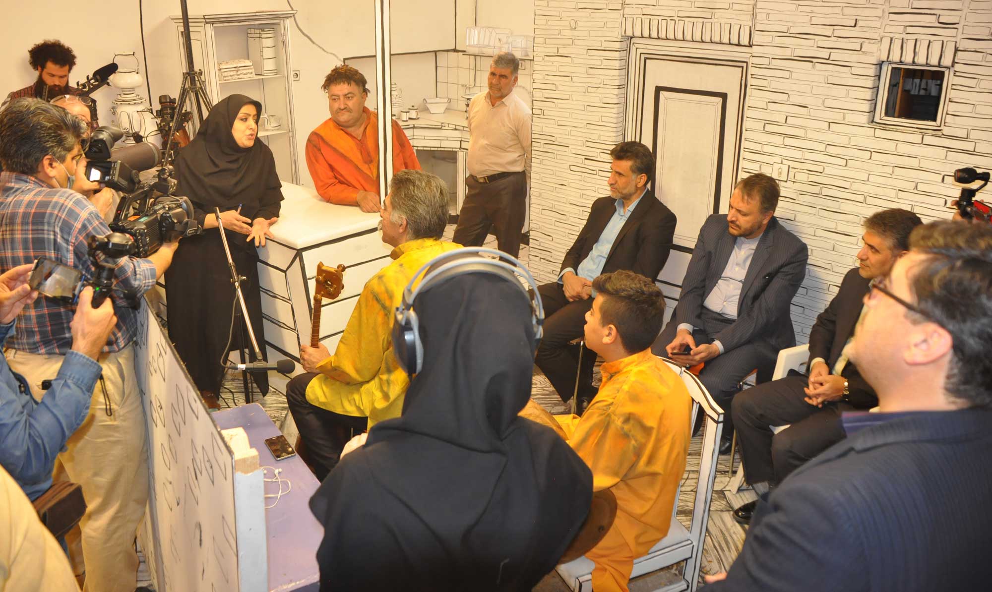 تولید نقش العماره در رسانه استانی نصف جهان