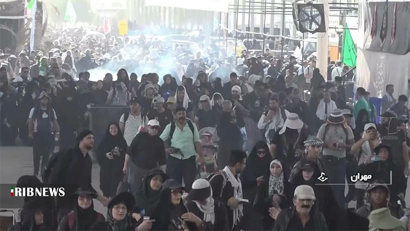 مخابره عاشقانه‌های حسینی از مرز مهران