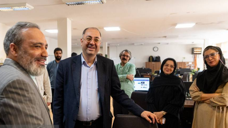 بازدید مدیرکل روابط‌عمومی رسانه ملی از خبرگزاری مهر