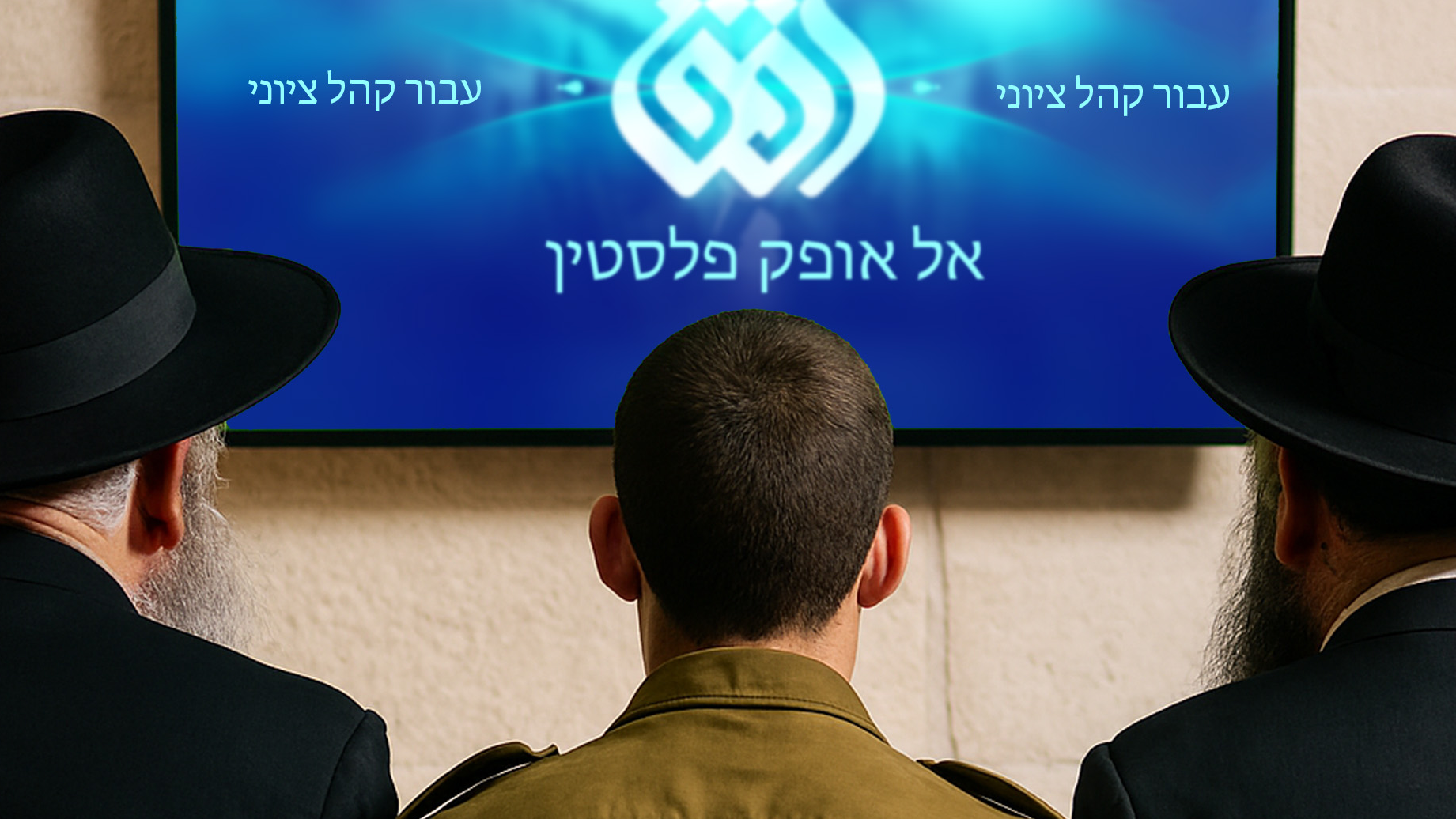 پخش بخشی از برنامه «به افق فلسطین» به‌زبان عبری