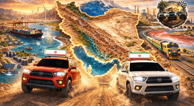 رالی جذاب در کانال سحر کردی