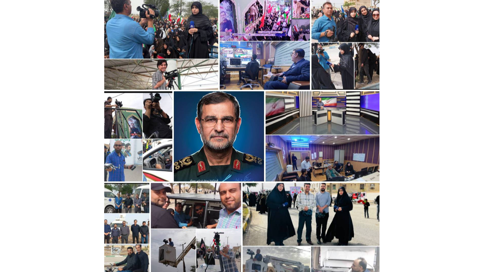 پوشش گسترده تشییع باشکوه ارباب تنگه‌ها از شبکه آبادان و شبکه‌های سراسری