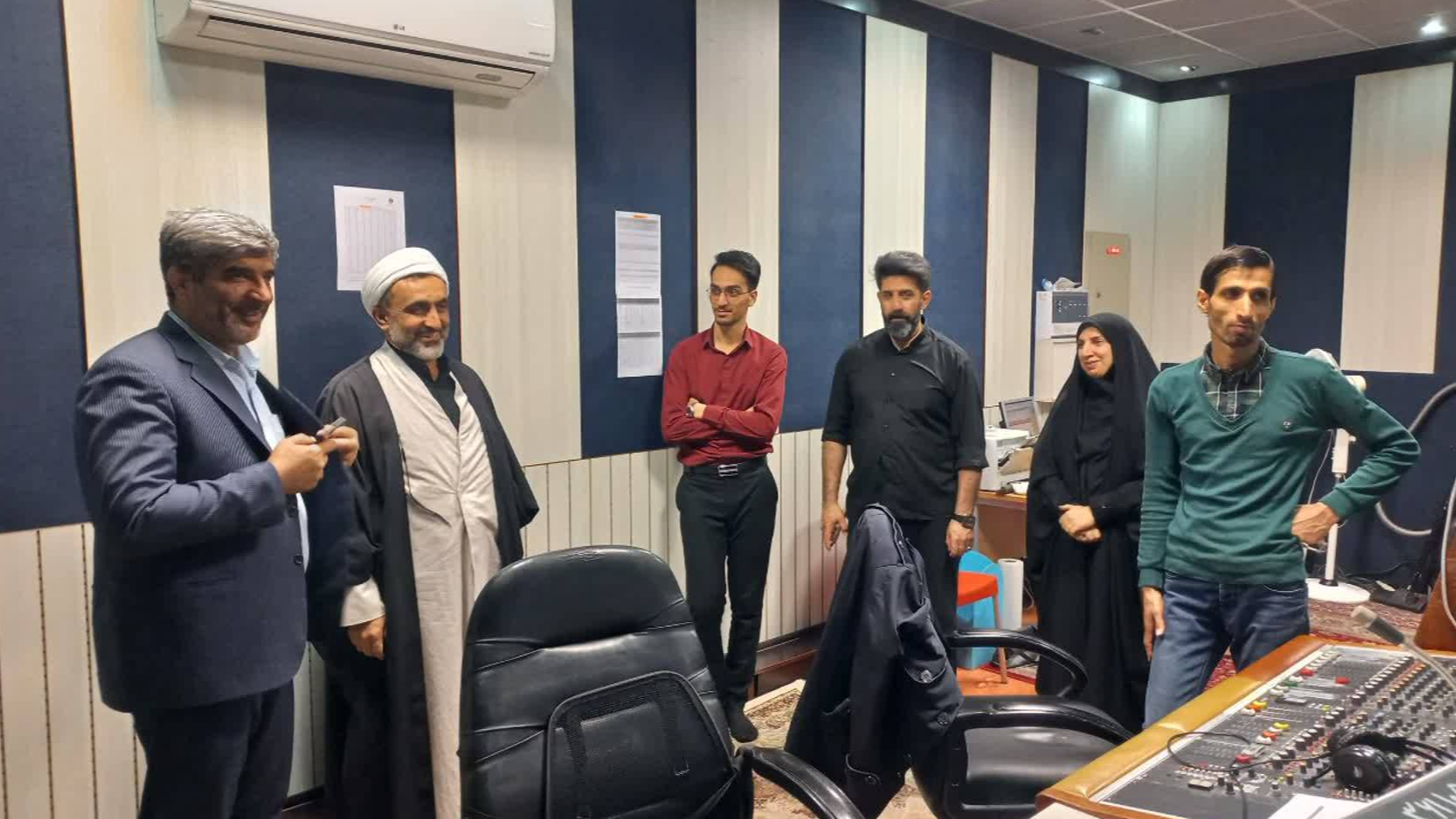تلاش بی‌شائبه همکاران صداوسیمای قم در جنگ سوم تحمیلی