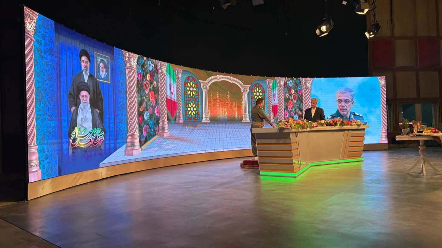 راه‌اندازی ویدئووال 4K در استودیوی سیمای مهاباد