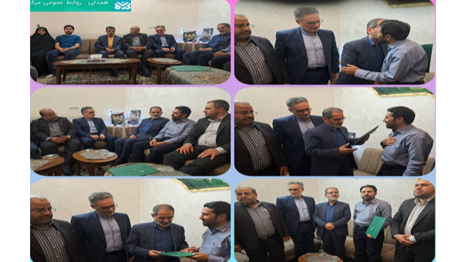 دیدار مدیرکل صداوسیمای کرمان با خانواده شهید جنگ رمضان