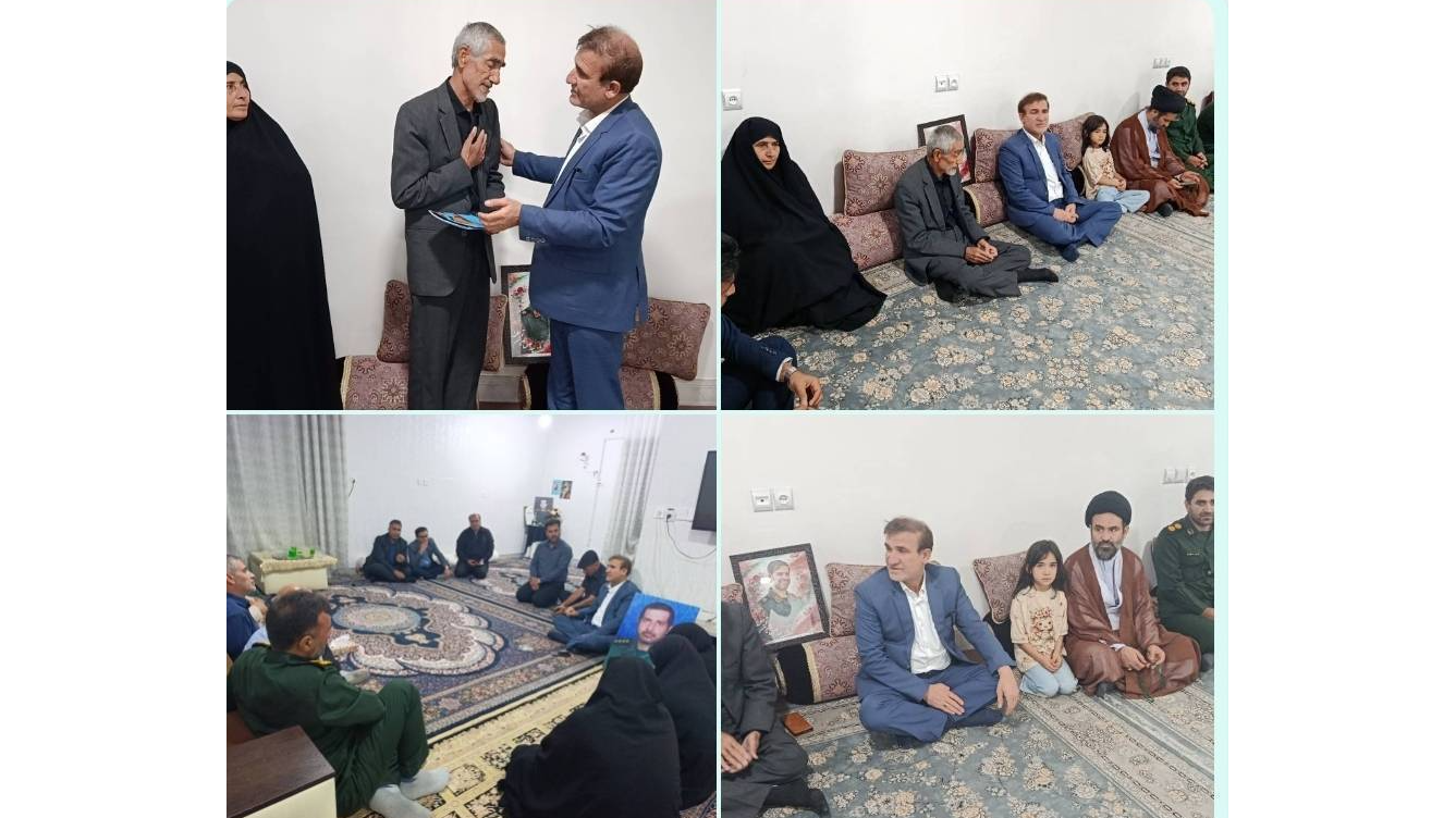 تکریم خانواده‌های شهدای جنگ رمضان کهگیلویه و بویراحمد