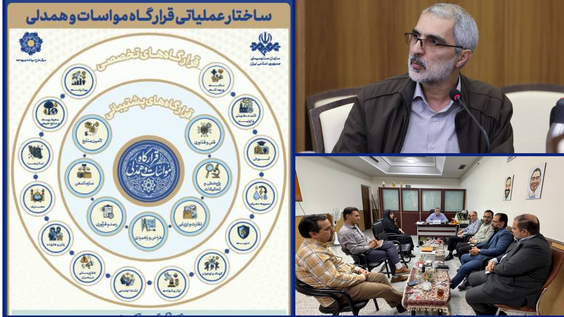 قرارگاه مواسات و همدلی پایگاهی برای مردم