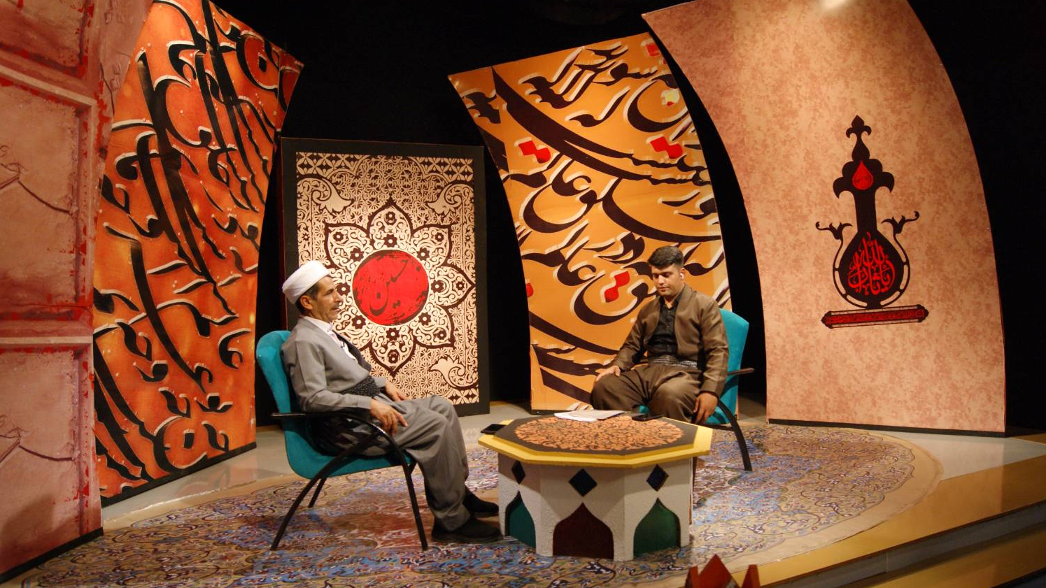 همراهی صداوسیمای مهاباد با عزاداران حسینی