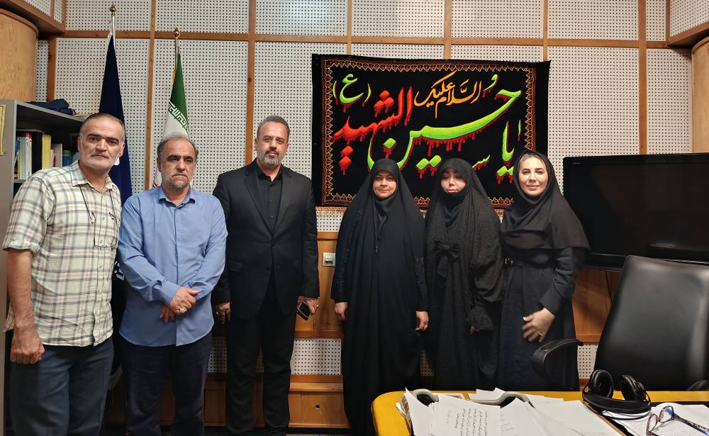 بازدید مدیر جدید شبکه رادیویی قرآن از استودیو پخش زنده