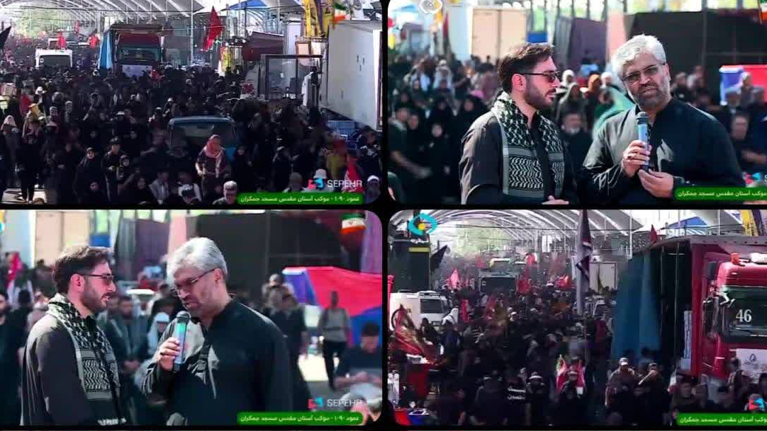 بازدید معاون استان‌ها از پایگاه رسانه‌ای صداوسیمای مرکزی در مسیر نجف به کربلا