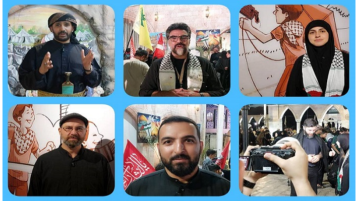 گفت‌وگو با چهره‌های رسانه‌ای جبهه مقاومت در «ندا الاقصی»
