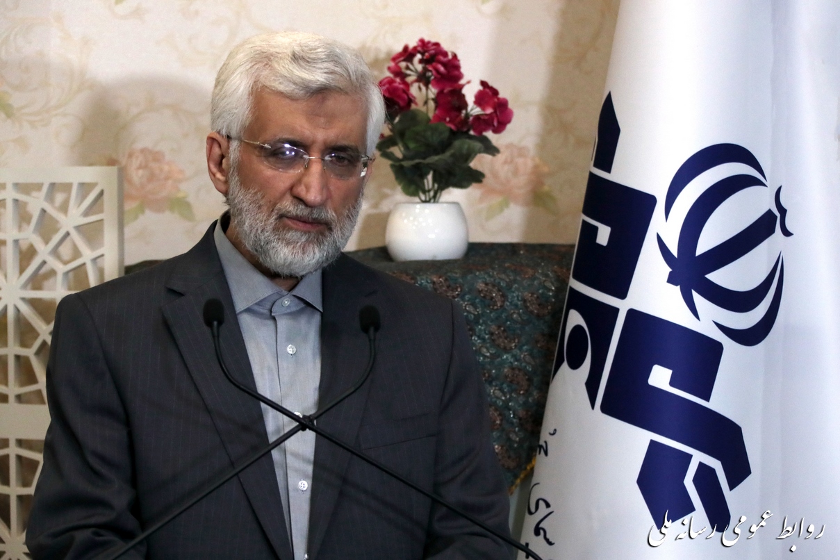 جلیلی در مقابل دوربین«ایران ما»