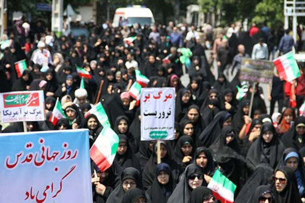 پویش راهپیمایی روز قدس در شبکه دنا
