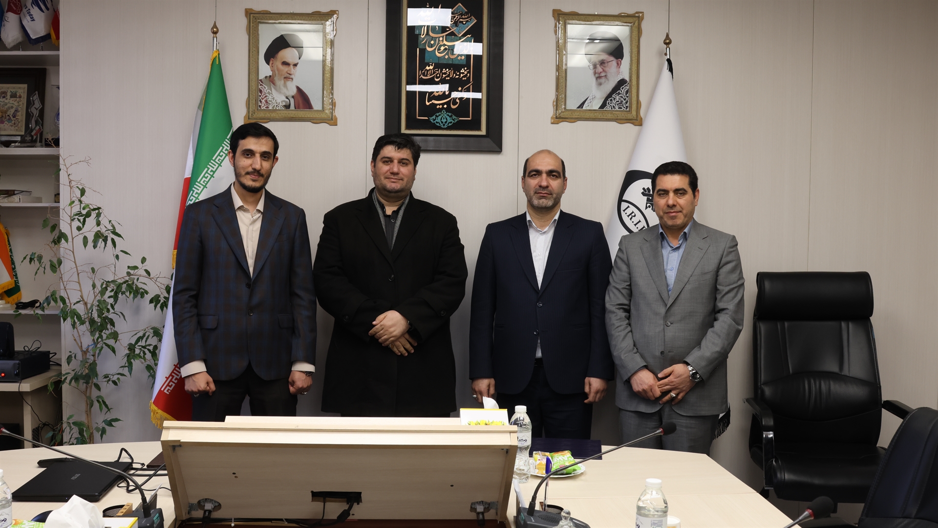 تودیع و معارفه مدیرکل مالی و اداری معاونت برون‌مرزی