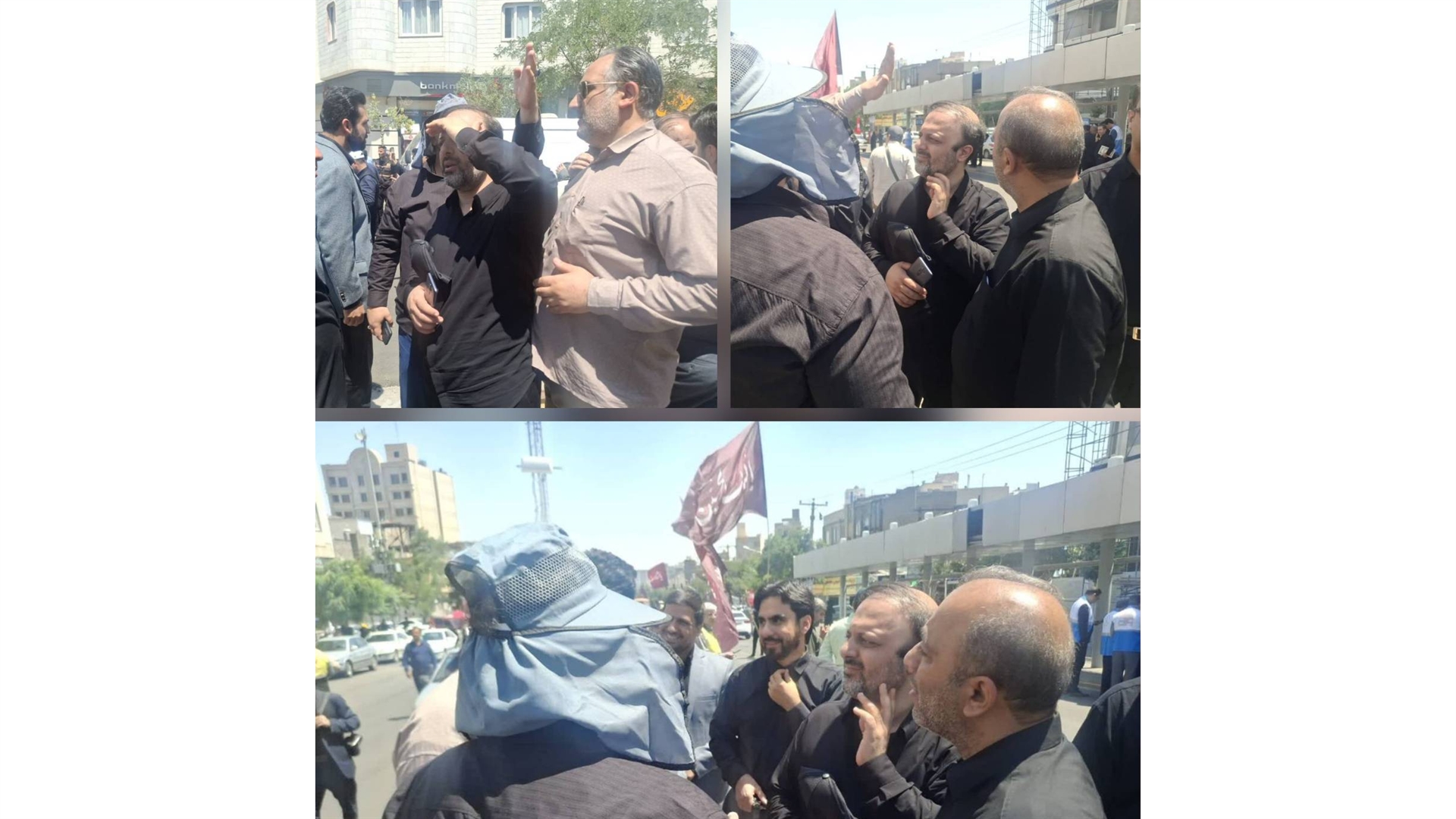 بازدید میدانی مدیرکل صداوسیمای خراسان رضوی از مسیر تشییع رهبر شهید